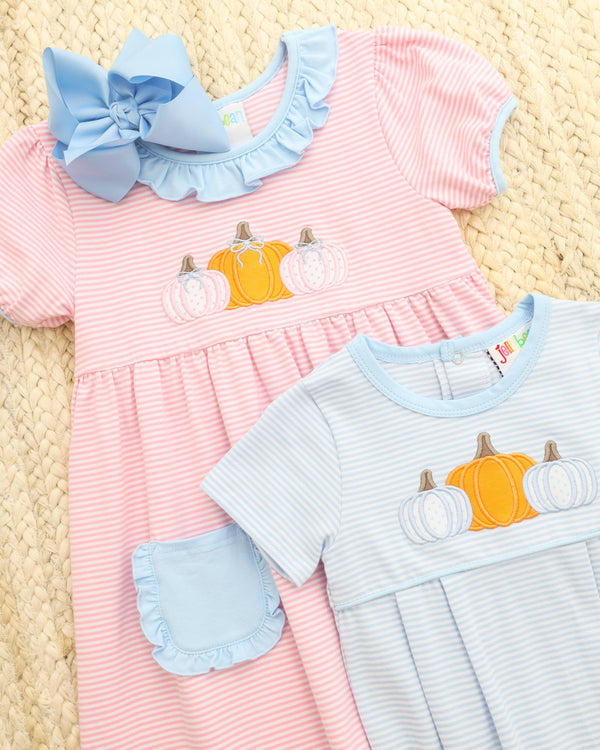 Pumpkin Pals Ruffle Pocket Dress