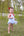 Blue Gingham/Red Bow Bubble