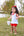 Blue Gingham/Red Bow Bloomer Set