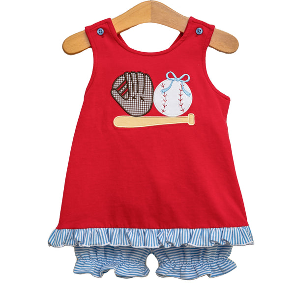 Spring Ball Swing Back Bloomer Set