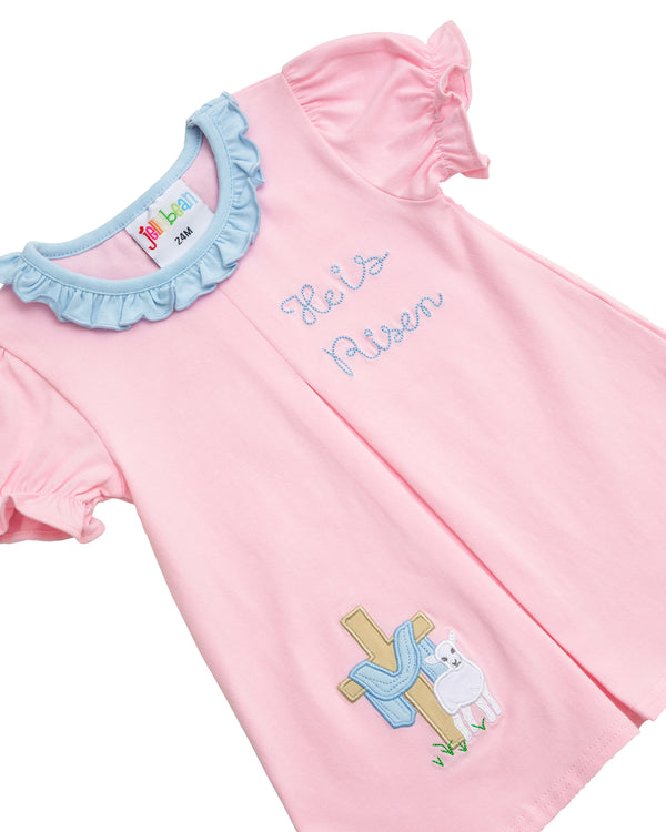 He Is Risen Pleat Bloomer Set