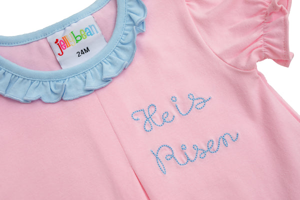 He Is Risen Pleat Dress