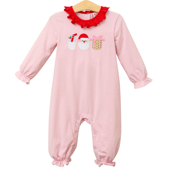 Milk and Cookies Ruffle Romper