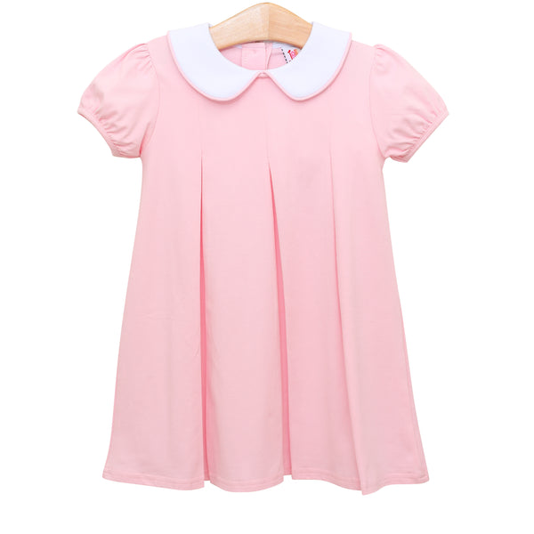 Pleat Dress- Light Pink