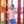 Load image into Gallery viewer, Avery Short Set- Orange Stripe/Blue
