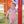 Load image into Gallery viewer, Avery Bubble- Orange Stripe/Blue
