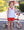 Blue Gingham/Red Bow Bloomer Set