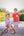 Blue Gingham/Red Pocket Short Set