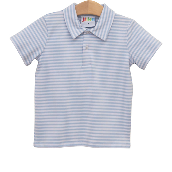 Michael Polo- Light Blue Medium Stripe