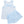 We've Got Spirit Bow Back Short Set- Light Blue Stripe