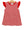 Olivia Flutter Top- Red Stripe