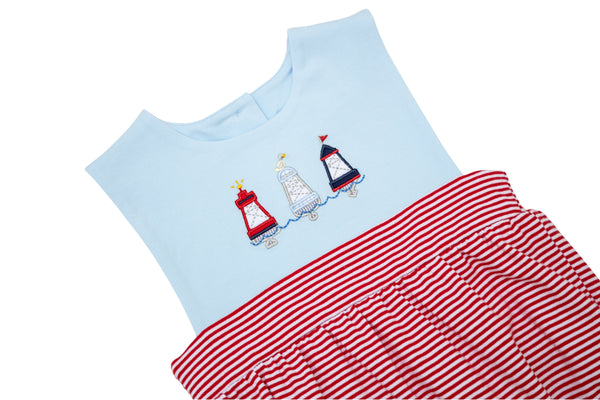 Red, White, and Buoy Benjamin Bubble