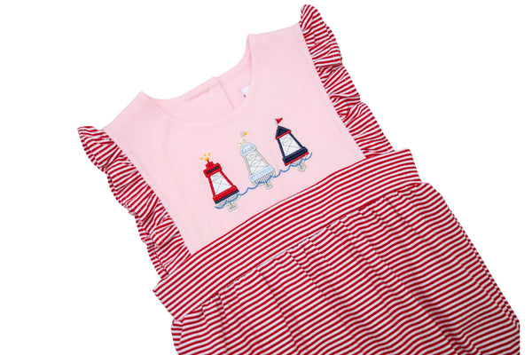 Red, White, and Buoy Sophia Bubble