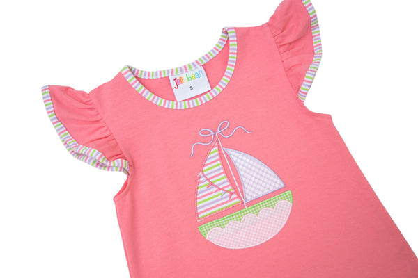 Sailin' Away Flutter Short Set