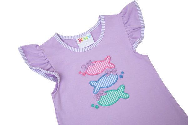 One Fish Two Fish Scallop Short Set