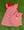 Let's Cheer! Football Pocket Dress- Red Stripe