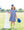 Let's Cheer! Football Pocket Dress- Royal Blue Stripe