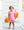 Pumpkin Petals Applique Ruffle Short Set