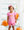 Pumpkin Petals Applique Ruffle Short Set