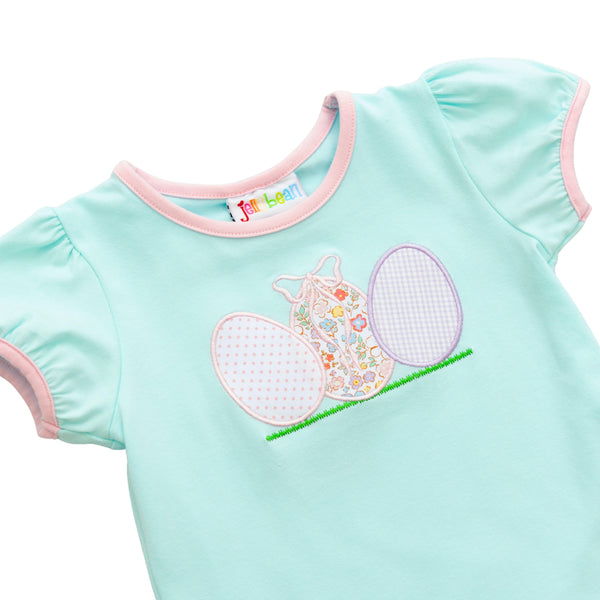 Egg Hunt Scallop Short Set