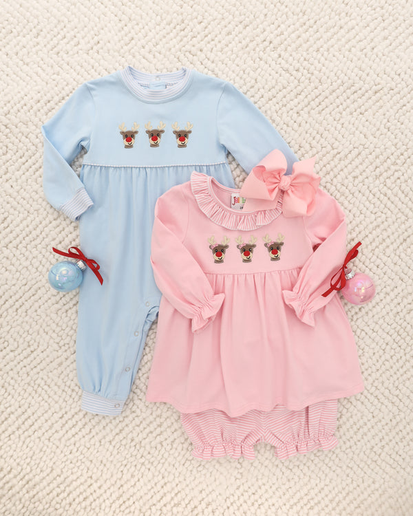 Run Run Rudolph Romper