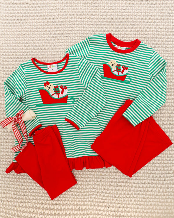Santa Paws Pants Set