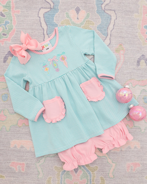 Sugar Plum Bloomer Set