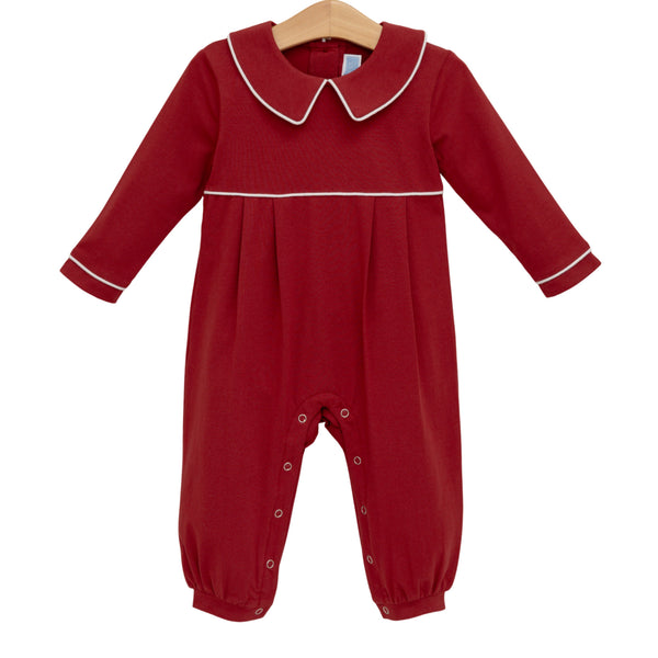 Joseph Romper- Burgundy