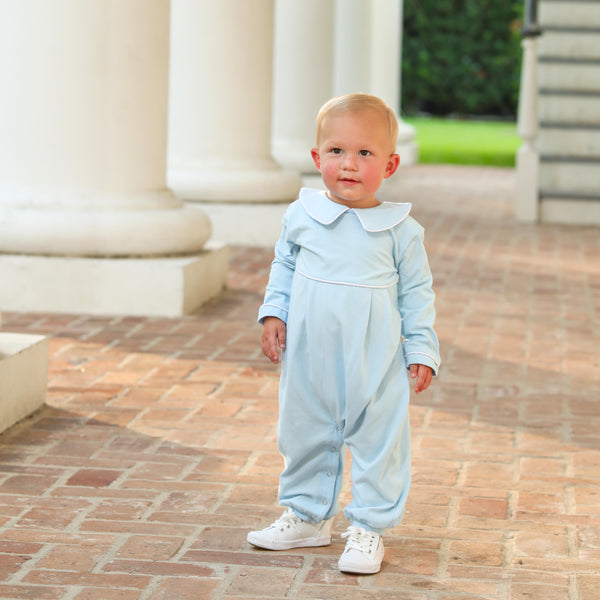 Joseph Romper- Light Blue