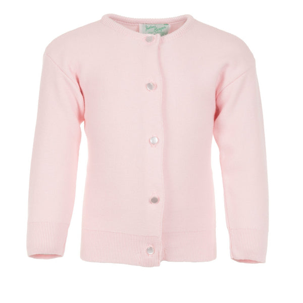 Cotton Cashmere Cardigan- Pink