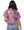 Licensed LSU Striped Sparkle Gameday Top- (Women's)
