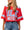 Licensed Ole Miss Oversized Gingham Jersey Tee
