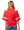 Licensed Ole Miss Oversized Gingham Jersey Tee