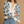 Jacquard Mix Button-Front Knit Cardigan- Navy Mix