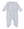 Hand Smocked Footie- Blue