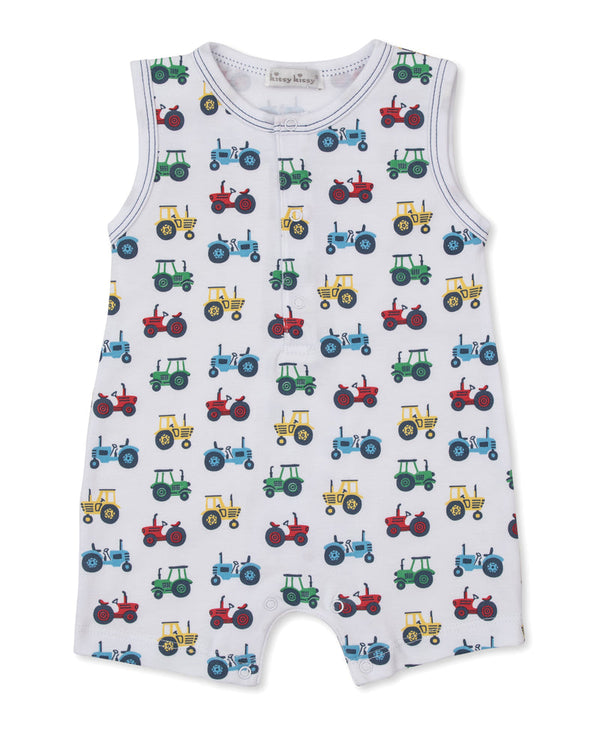 Trusty Tractors Sleeveless Playsuit