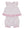 Tulip Blossoms Sunsuit Set - White