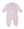 Premier Flowers & Vines Pink Hand Emb. Footie