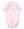 Hand Smocked Charmed Sack Ruffle Gown- Pink