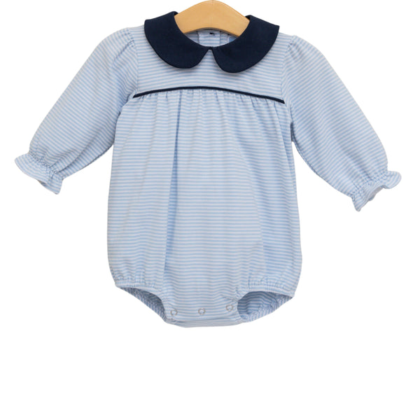 Katherine Bubble- Light Blue Stripe/Navy