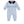 Katherine Romper- Light Blue Stripe/Navy