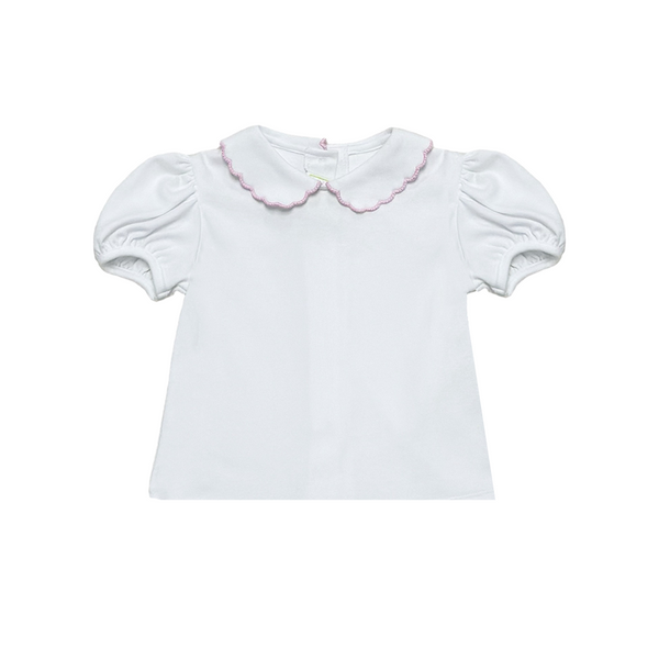 Kendall Collar Blouse- Pink