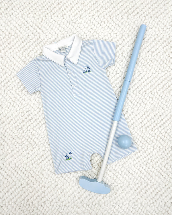 Golf Championship Playsuit- Light Blue