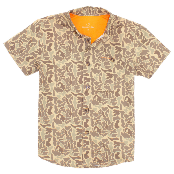 Sportsman Field Shirt- Vintage Camo