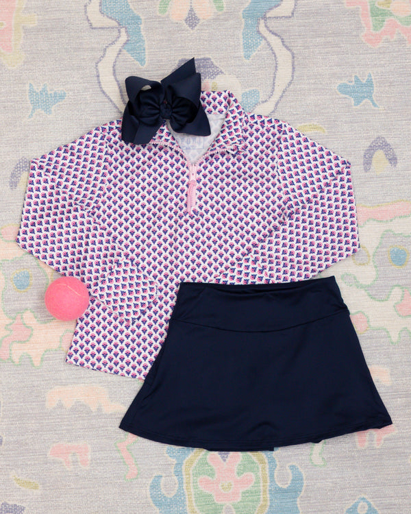 Margot Performance Skort- Navy