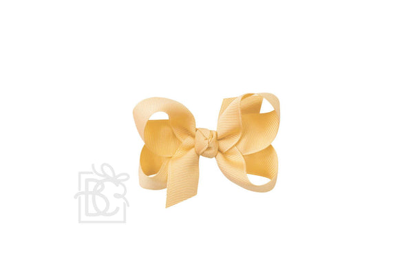 Grosgrain Bow On Clip- Lemonade