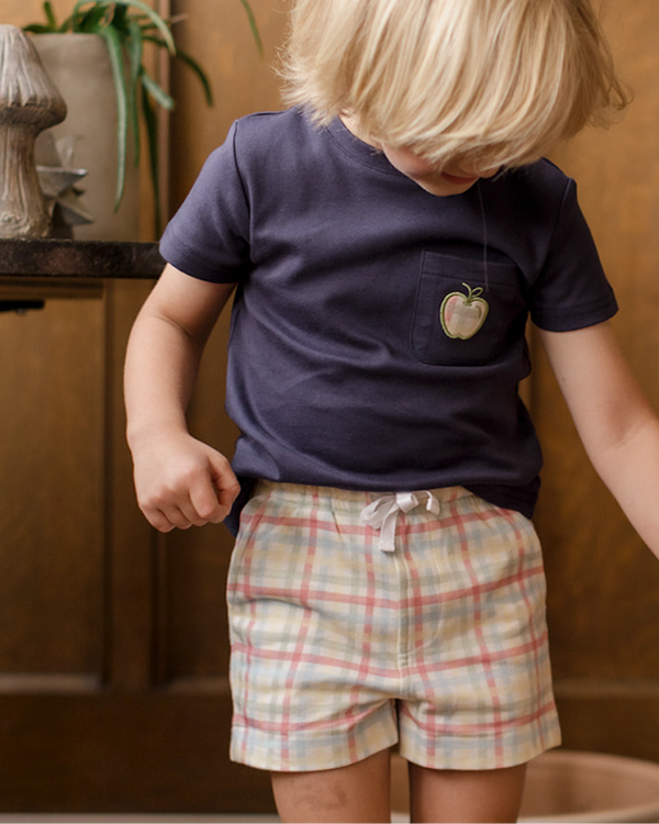 James Shorts- Classroom Plaid Knit