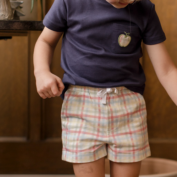 James Shorts- Classroom Plaid Knit