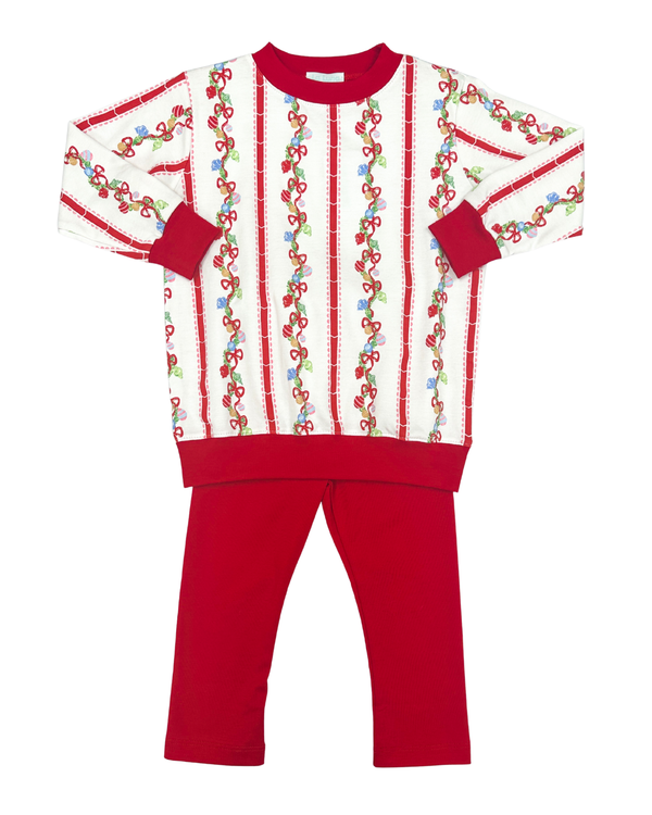Christmas Garland Jogger Set