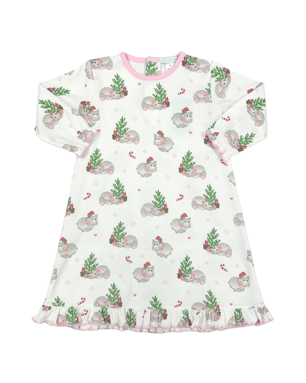 Christmas Hippo Gown